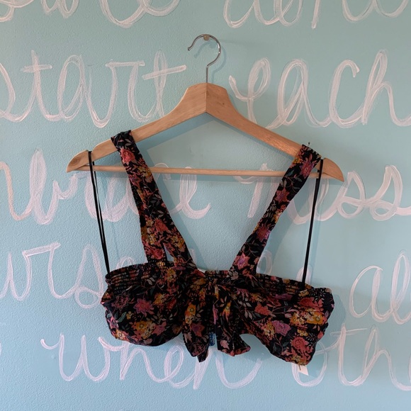 Free People NWT Tie Front Top - Picture 8 of 8